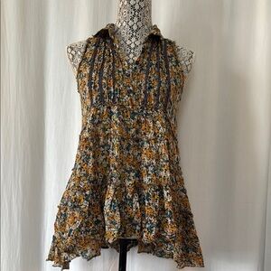 Free People After Dark Garden Tunic